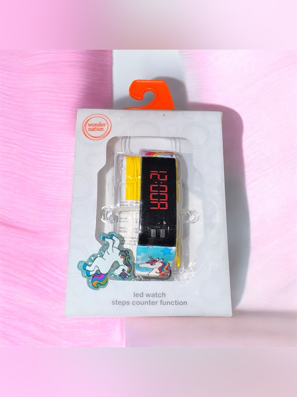 Wonder Nation LED Unicorn Kids Watch - Multicolor